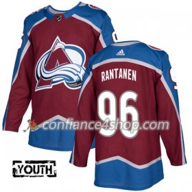 Adidas Maillot de Hockey Colorado Avalanche Mikko Rantanen 96 2017-2018 Rouge Authentic - Enfant